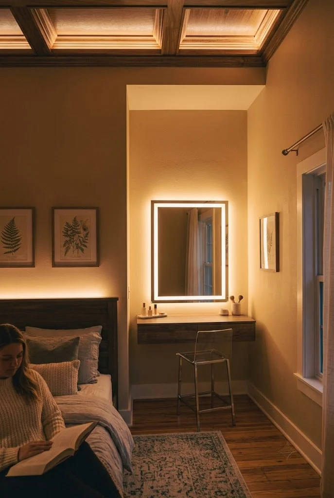 Backlit or LED Mirror