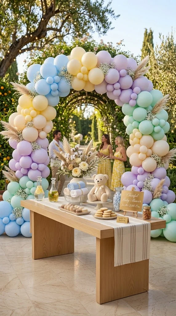 Balloon Garland Statement Wall