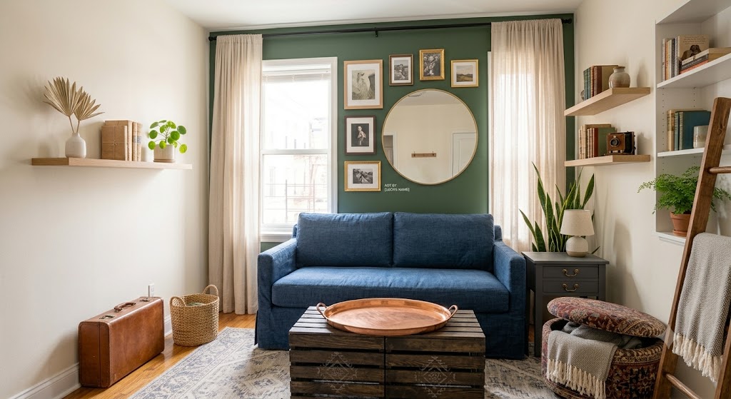 Small Living Room Ideas 5 Budget Wall & Storage Updates