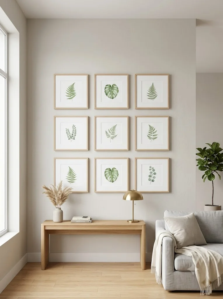 20 Beautiful Wall Decor Living Room Ideas 3 Classic Gallery Wall Grid