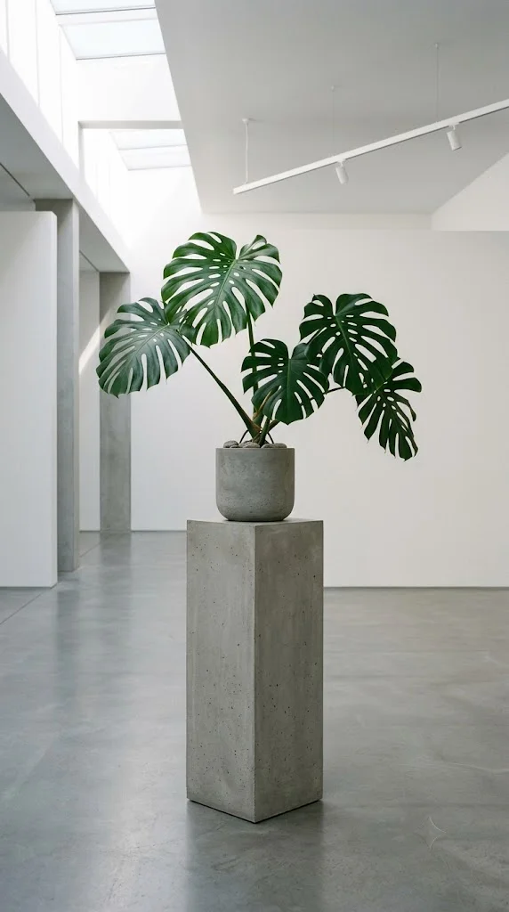 Minimalist Concrete Pedestal
