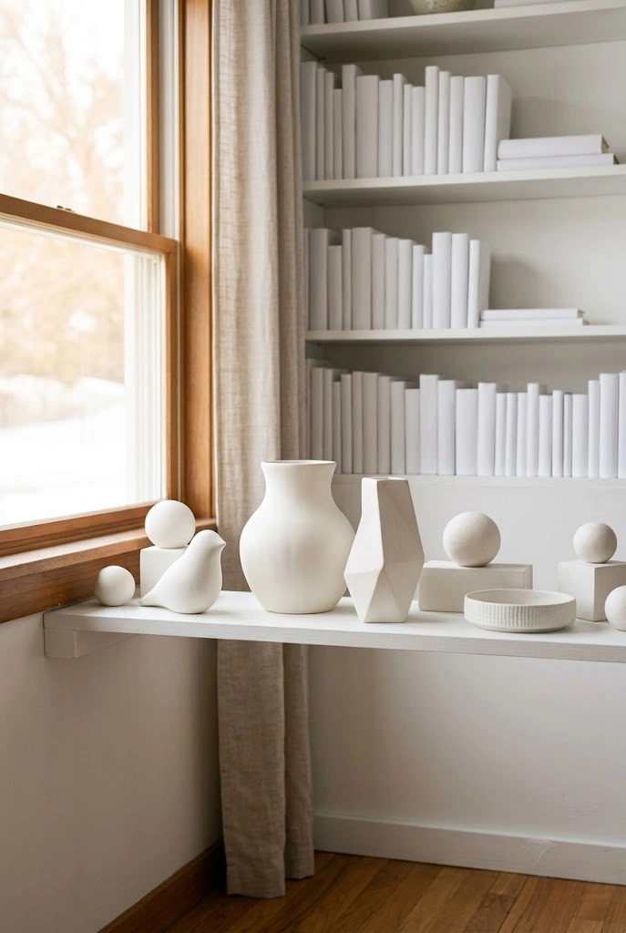 Monochrome Sculptural Styling