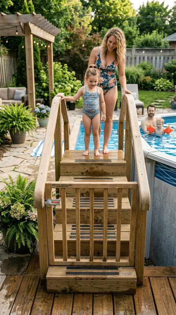 Removable Child-Safety Ladder