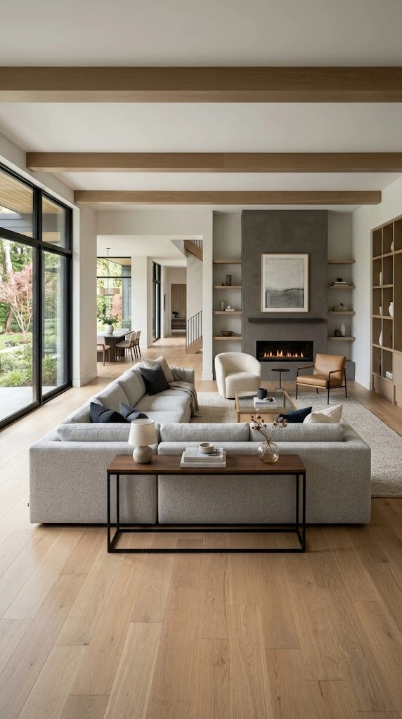 Modern Living Room Furniture 2 The Floating Layout