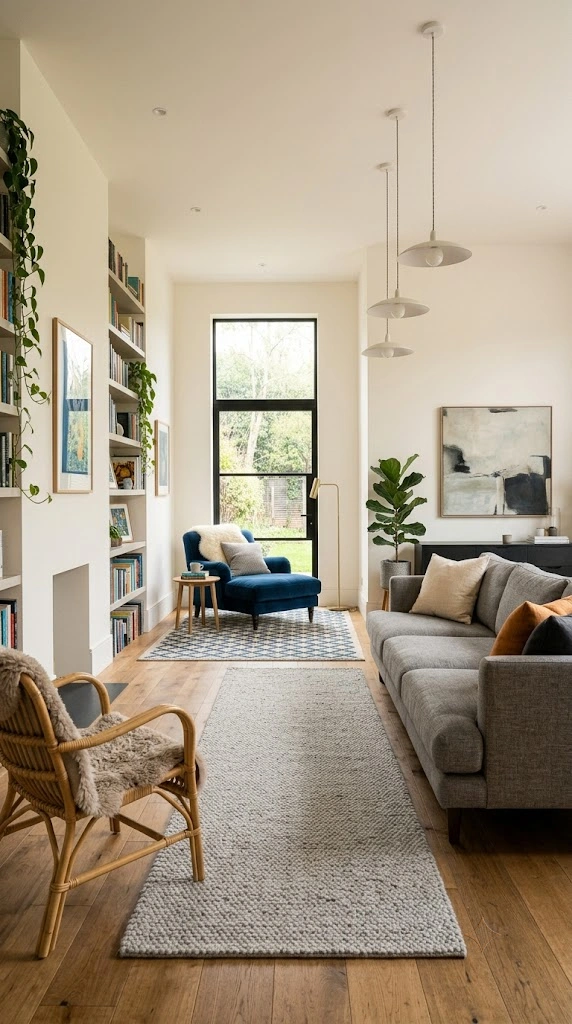 Modern Living Room Furniture 8 The Multi Zone Layout For Larger Rooms