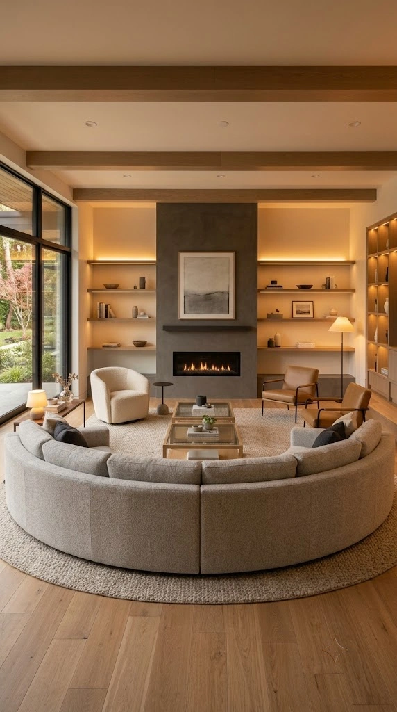 Modern Living Room Furniture 6 The TV Focused Layout