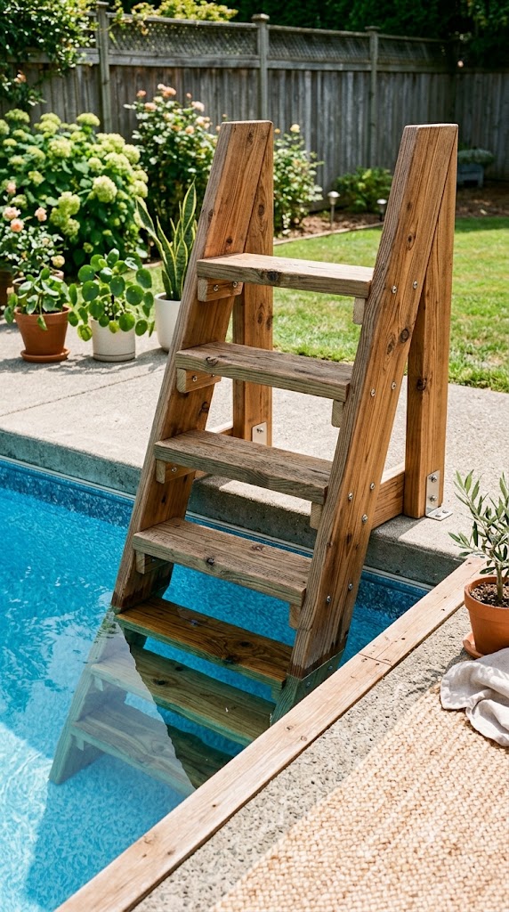 Wood Ladder Ideas