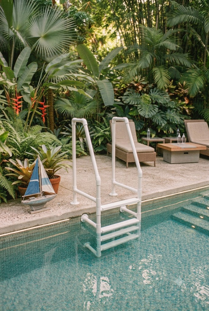 28 DIY Pool Ladder Ideas 14 image 10