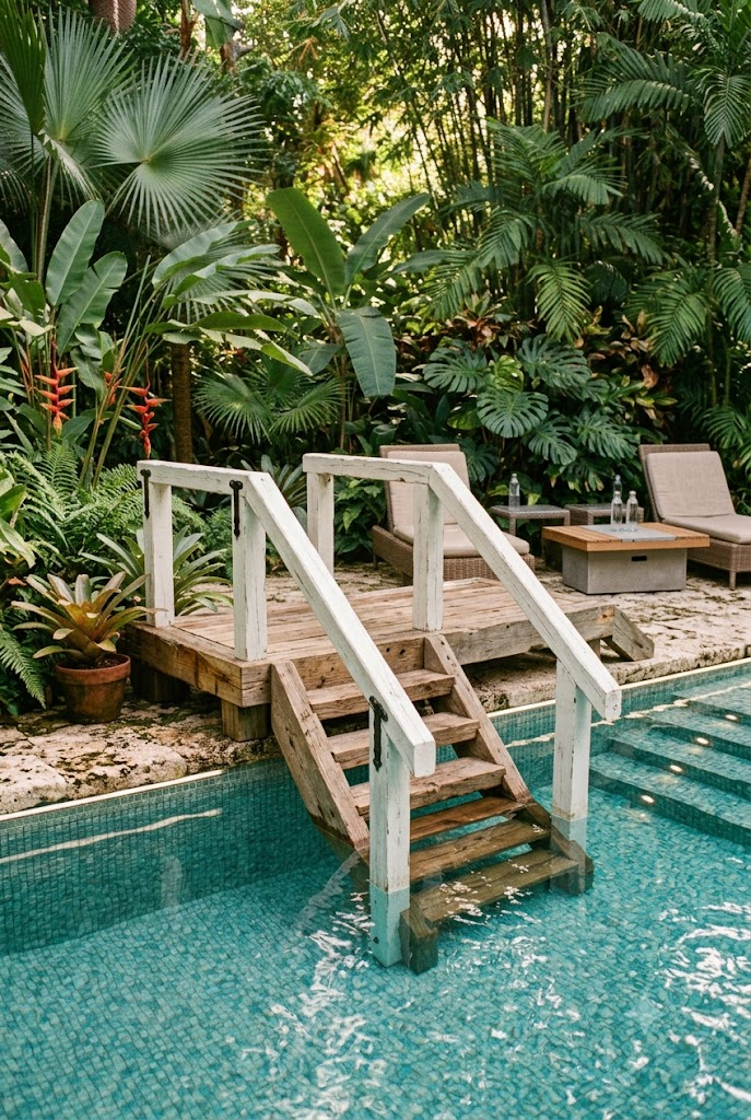 28 DIY Pool Ladder Ideas 7 image 3
