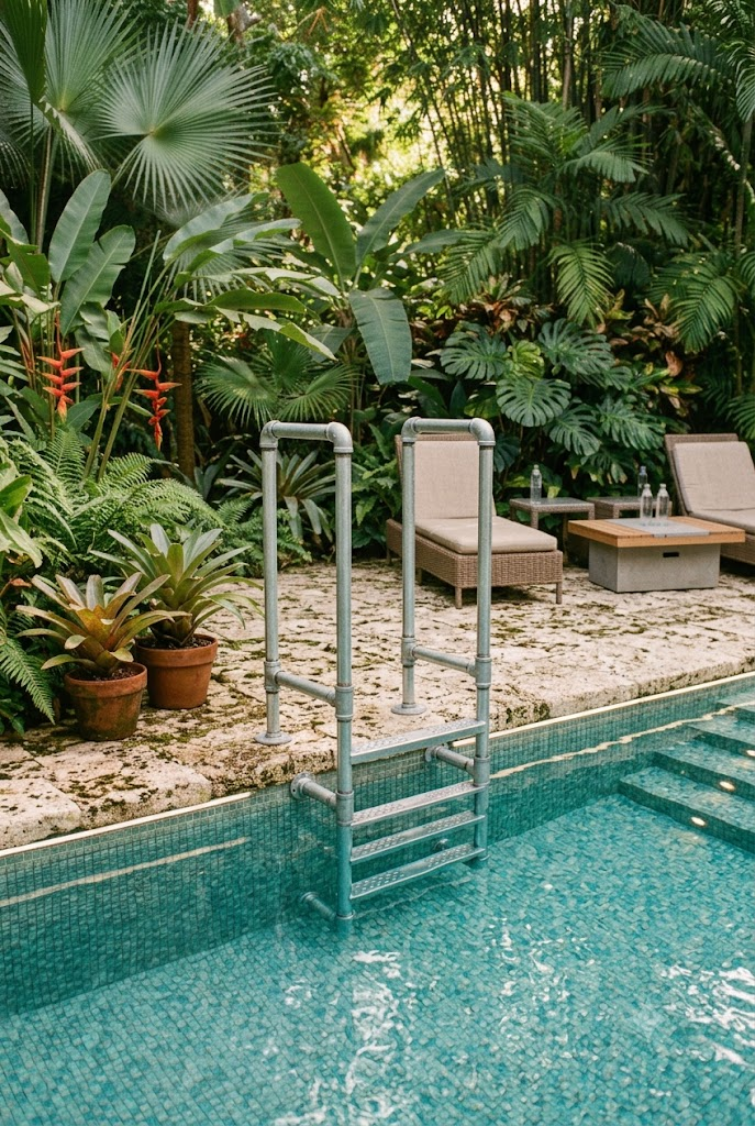 28 DIY Pool Ladder Ideas 8 image 4