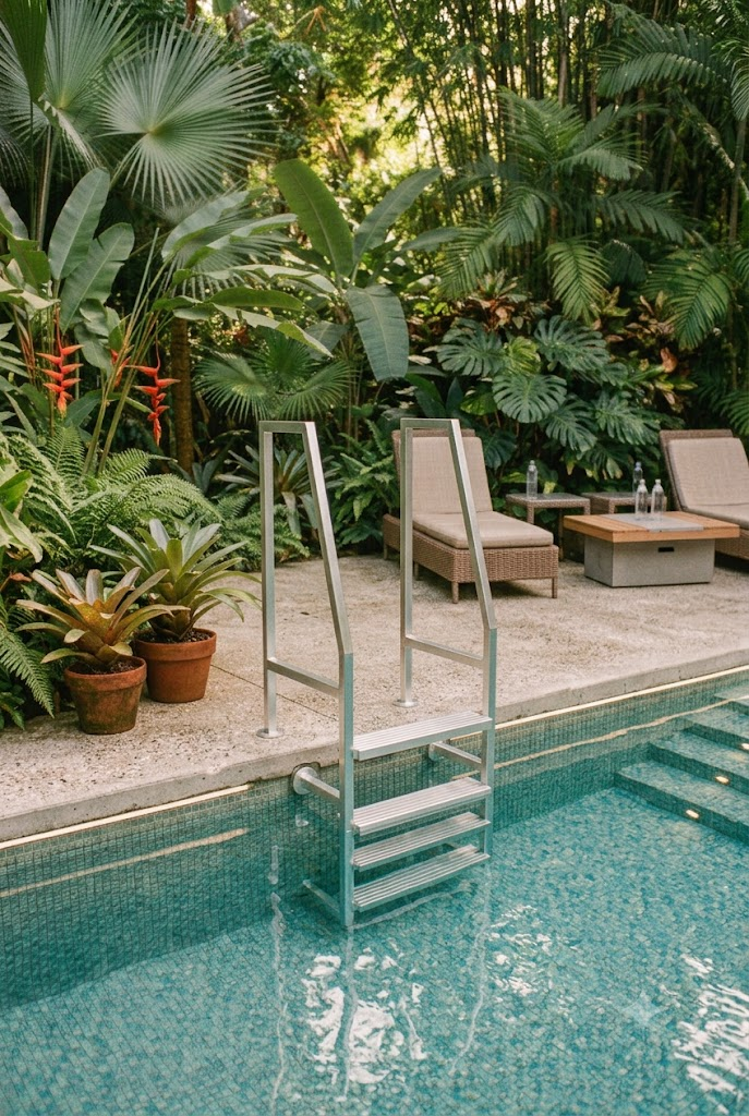 28 DIY Pool Ladder Ideas 11 image 7