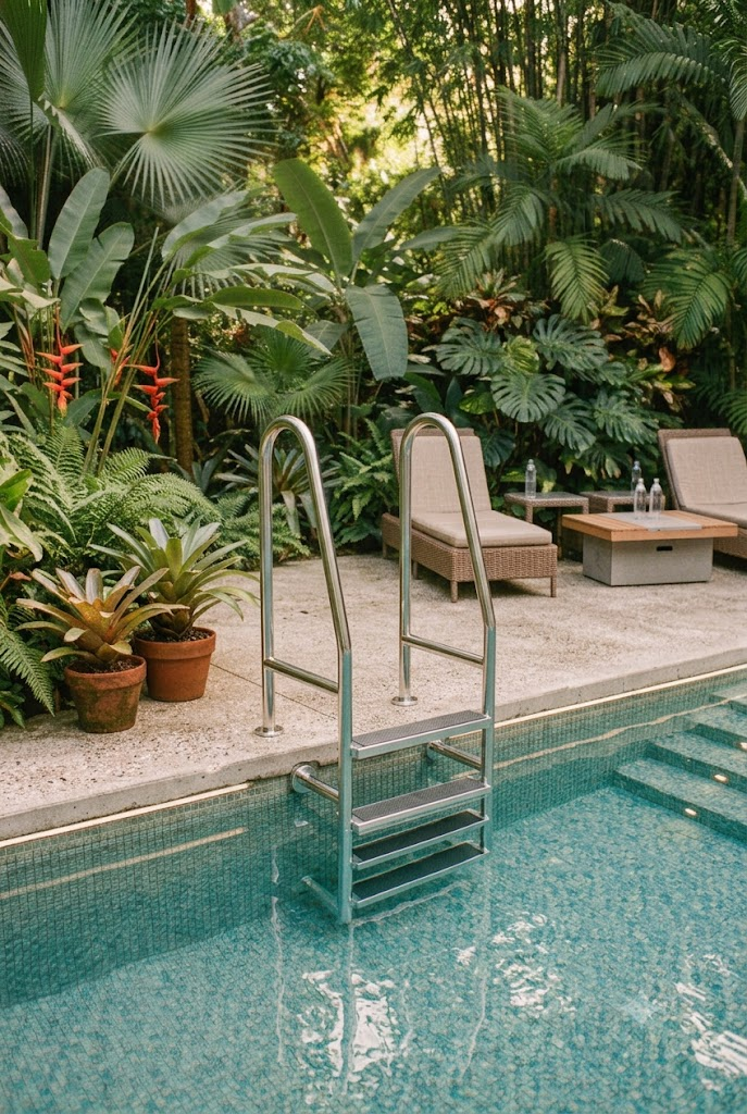 28 DIY Pool Ladder Ideas 12 image 8