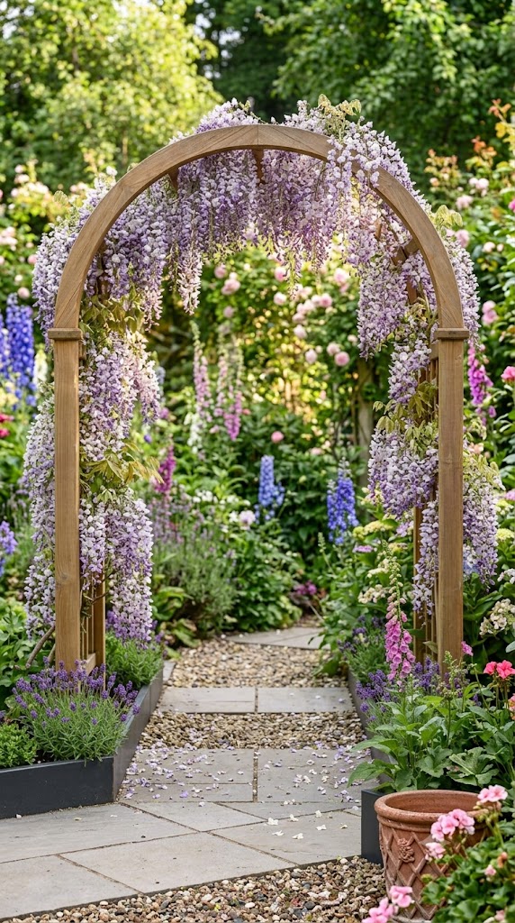 Arched Garden Gateway 1