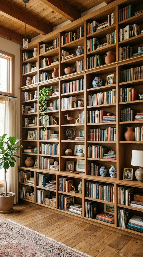 Floor to Ceiling Bookshelves 1