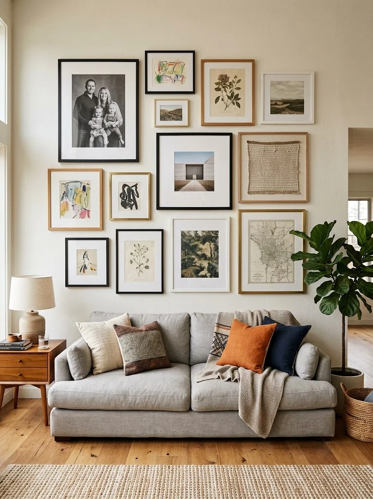 Large Scale Gallery Wall