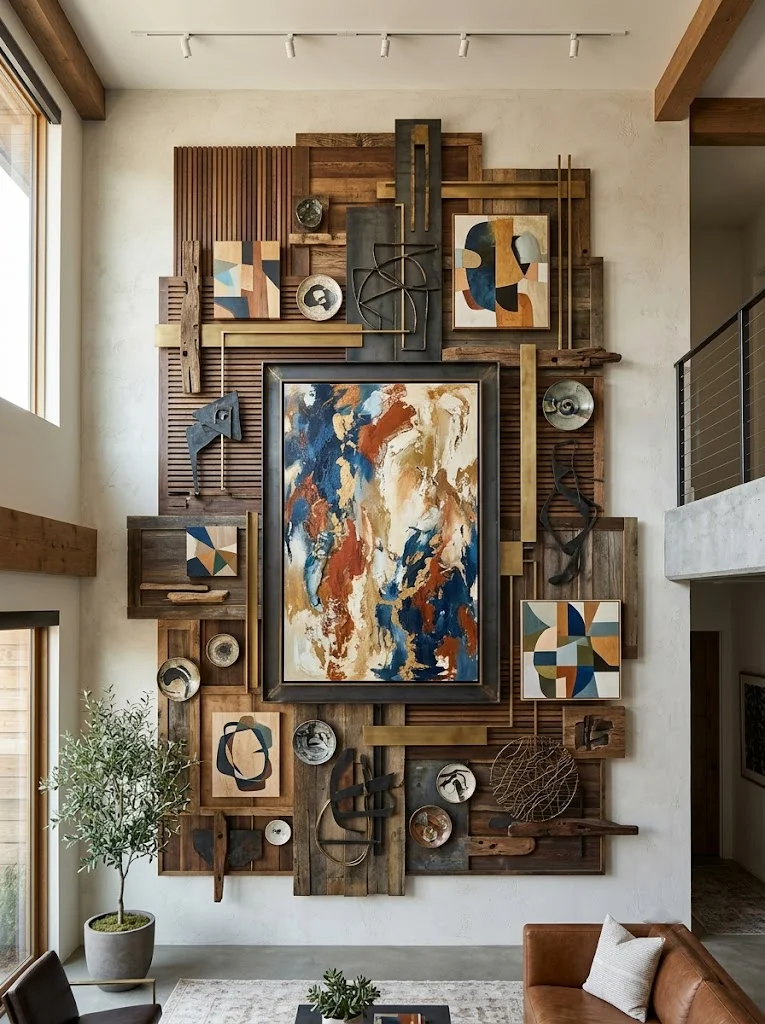 Layered Mixed Texture Display