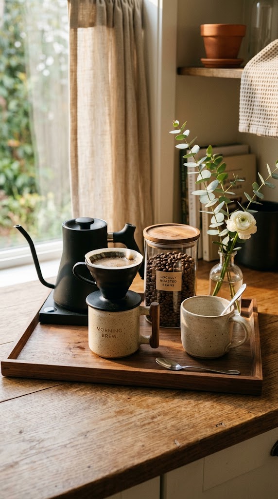 A Coffee Corner Styled Like a Cafe