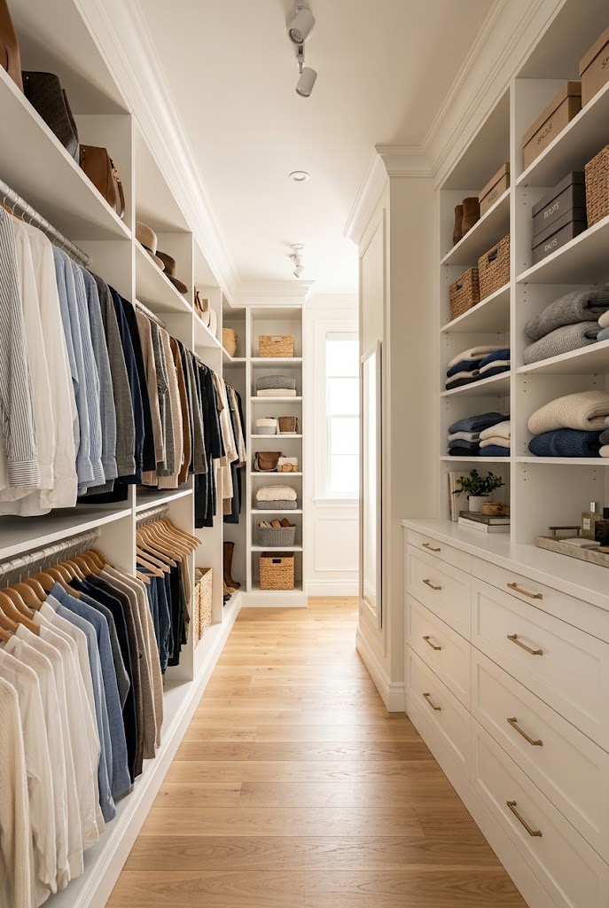 Add Floor to Ceiling Shelving