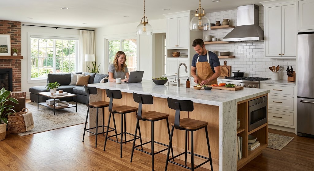 Anchor the Kitchen With an Island