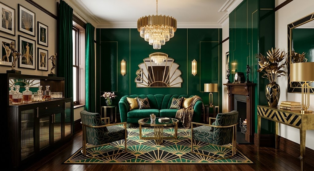 Art Deco Inspired Front Room 1