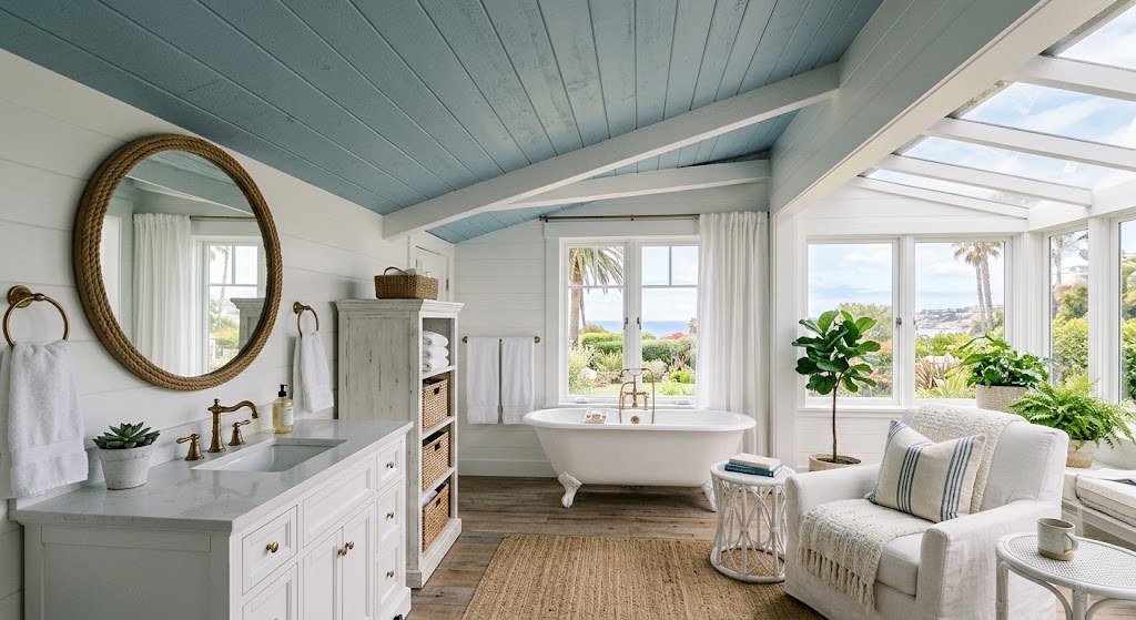 Coastal Blue Ceiling