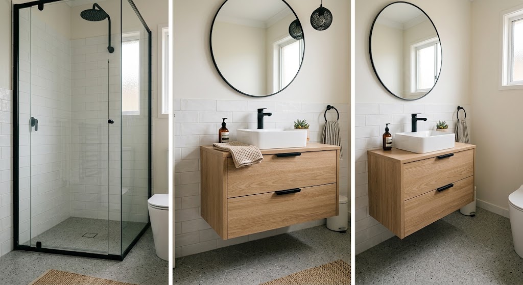 Compact Wall Mounted Vanity