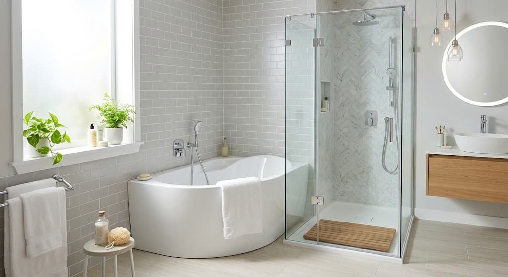 Corner Soaking Tub