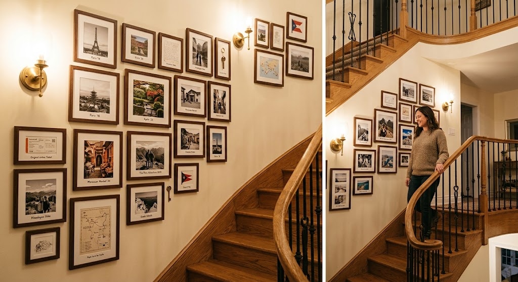 Curated Travel or Memory Wall