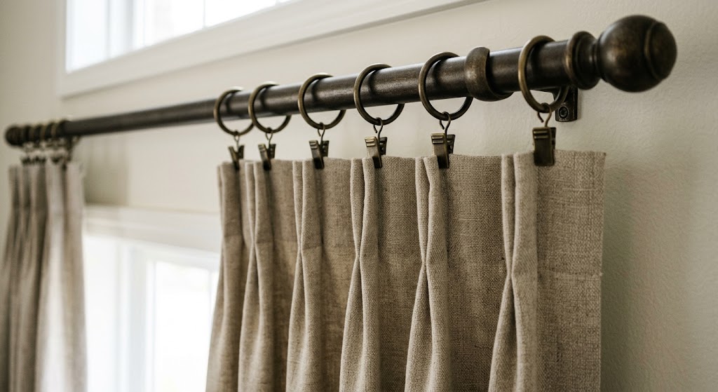 Curtain Rings for a Tailored Hang