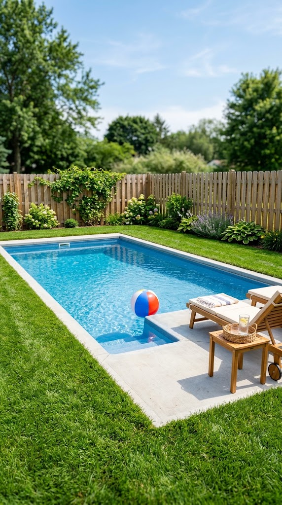 16 Tiny Pool Ideas 13 Fiberglass Drop In Pools