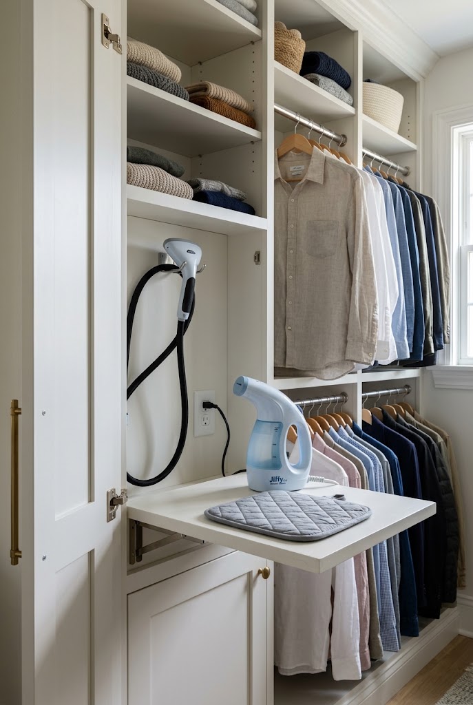 16 Small Walk-In Closet Ideas & Layouts for Maximum Storage 4 16 Small Walk-In Closet Ideas & Layouts for Maximum Storage