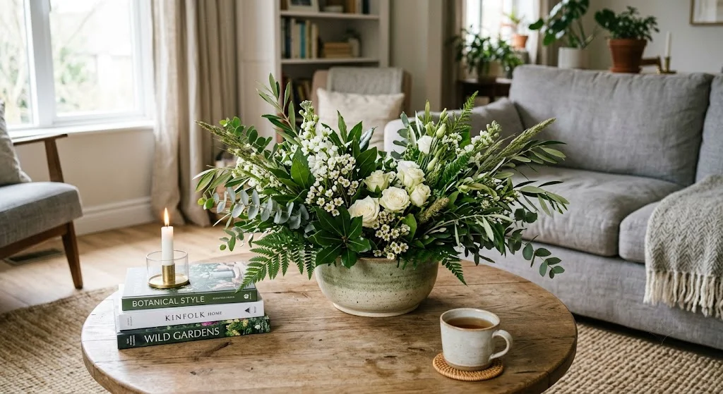 Fresh or Faux Greenery