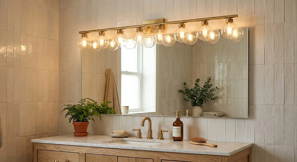 Globe Bulb Vanity Lighting