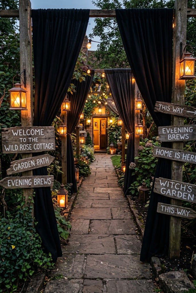 Haunted House Walkway