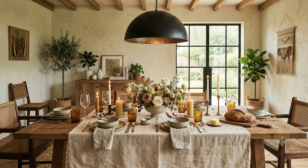 Intentional Curated Tablescaping