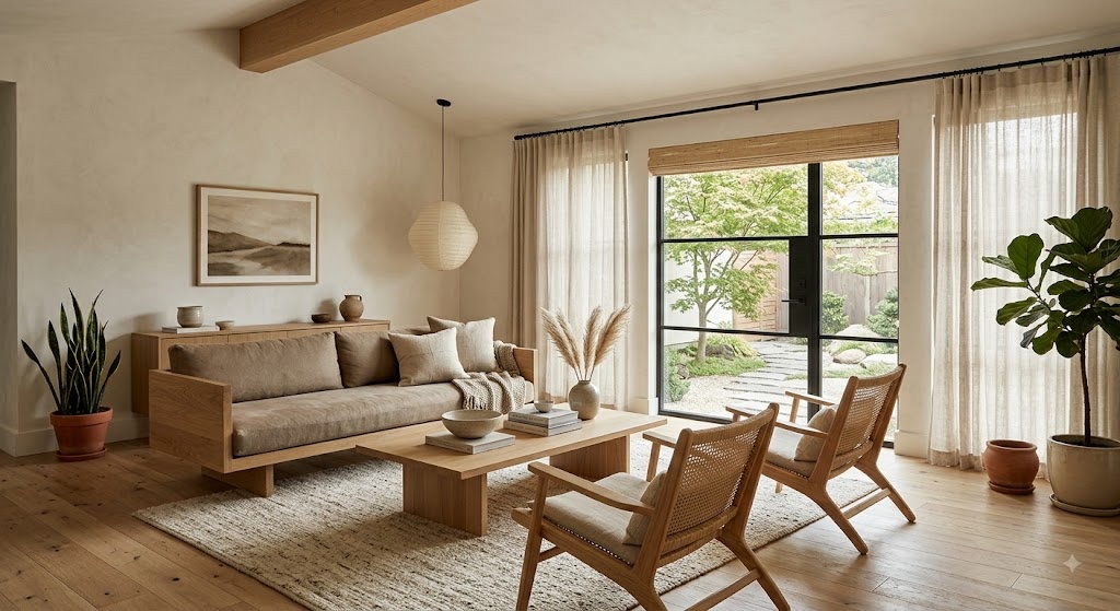 Japandi Front Room
