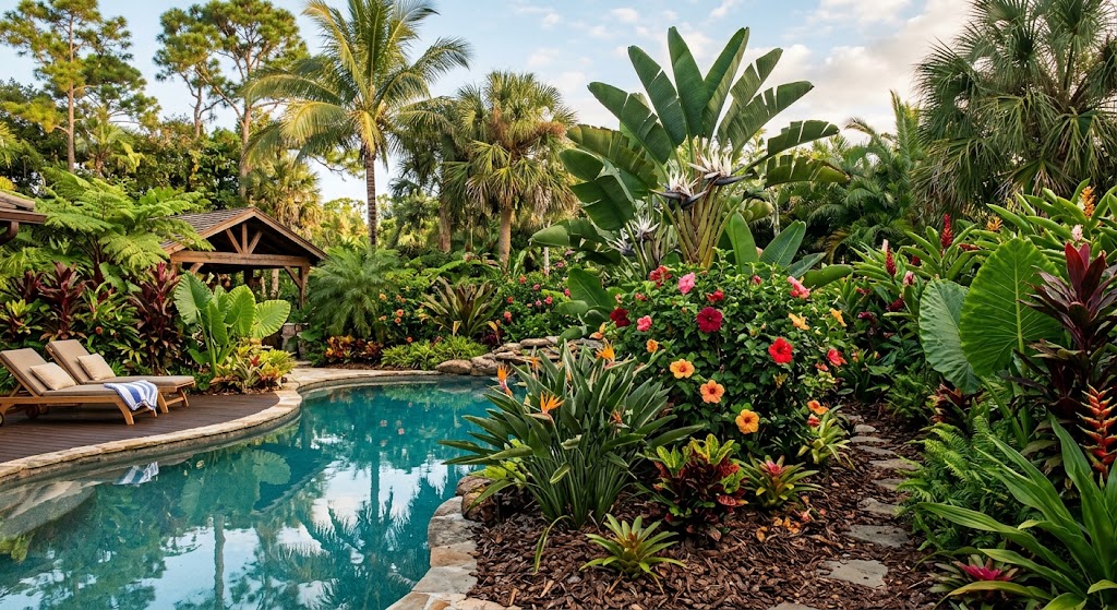 Layered Tropical Planting