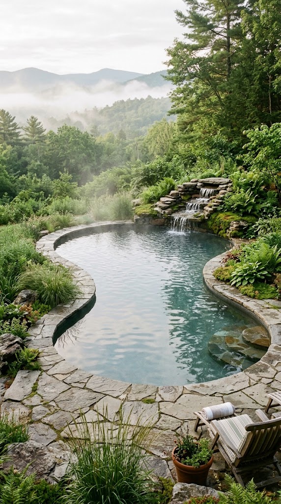 16 Tiny Pool Ideas 9 Natural Stone Pools That Mimic a Pond