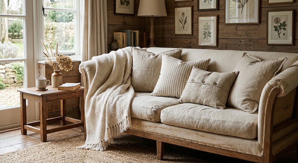 Neutral Linen and Cotton