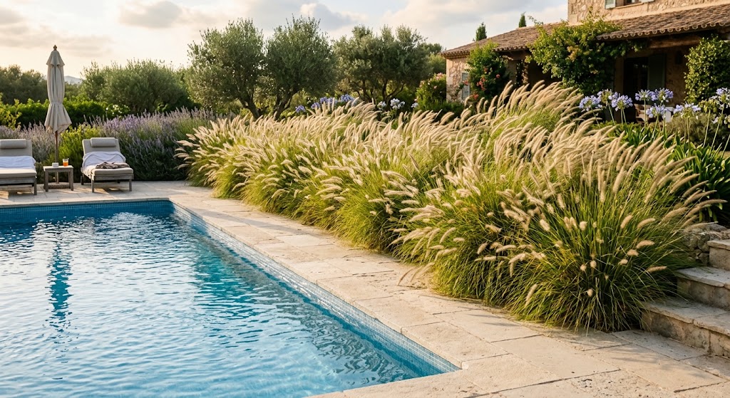Ornamental Grasses as a Soft Border