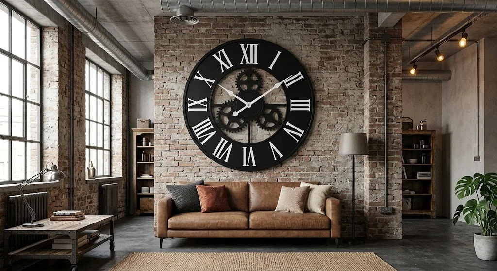 Room Wall Decor Ideas 9 Oversized Statement Clock