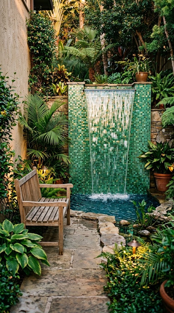 16 Tiny Pool Ideas 14 Pools With Vertical Water Walls