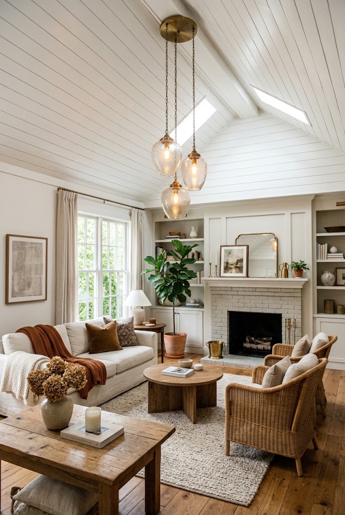 Shiplap Ceiling Ideas