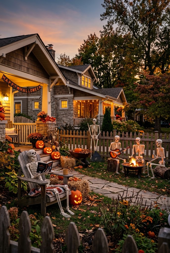 16 Halloween Yard Ideas for a Spooky Outdoor Makeover 5 Halloween Yard Ideas