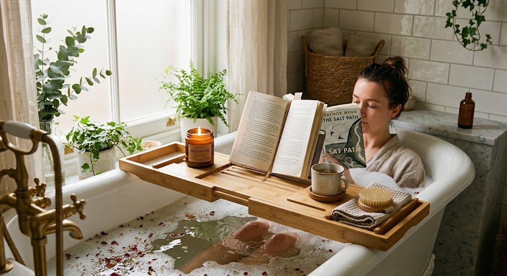 Space Saving Bath Caddy