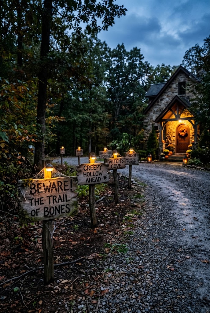 Spooky Sign Trail