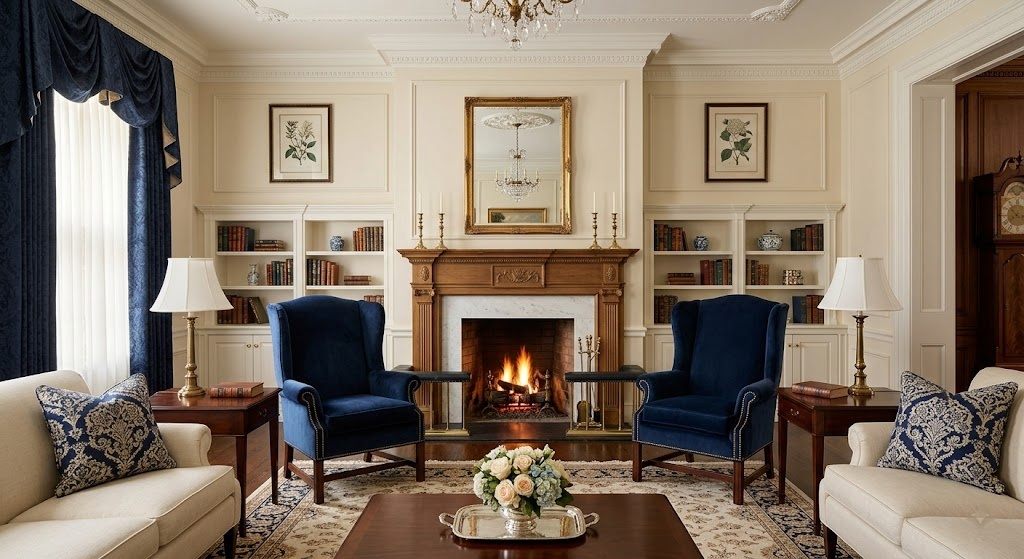 Traditional Formal Front Room 1
