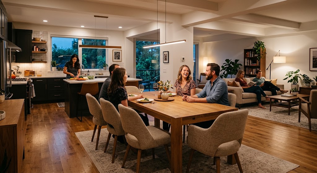 Use a Dining Area as a Buffer Zone
