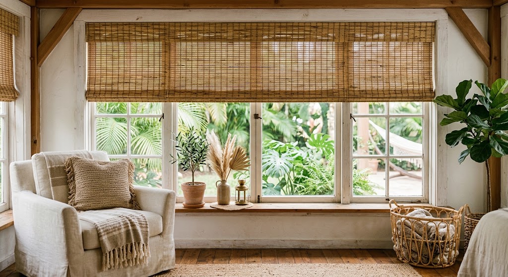 Woven Wood Bamboo Shades