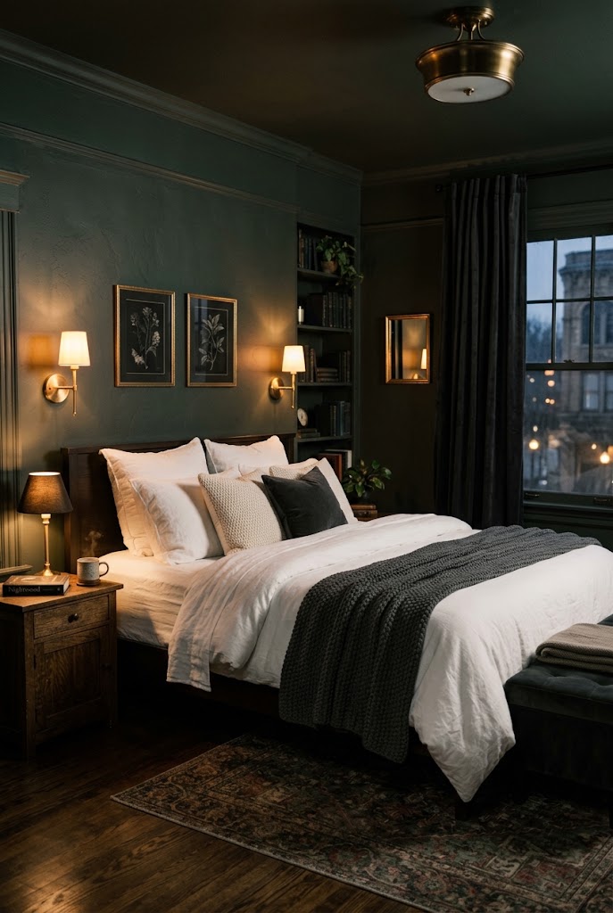 Dark Moody Bedroom